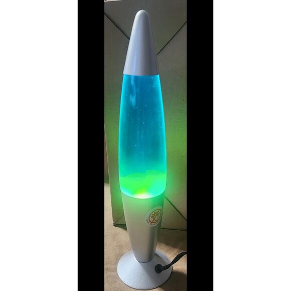 Lava Lite 2124 Classic 16.5-Inch Lava Lamp Yellow/Blue - Picture 2 of 4